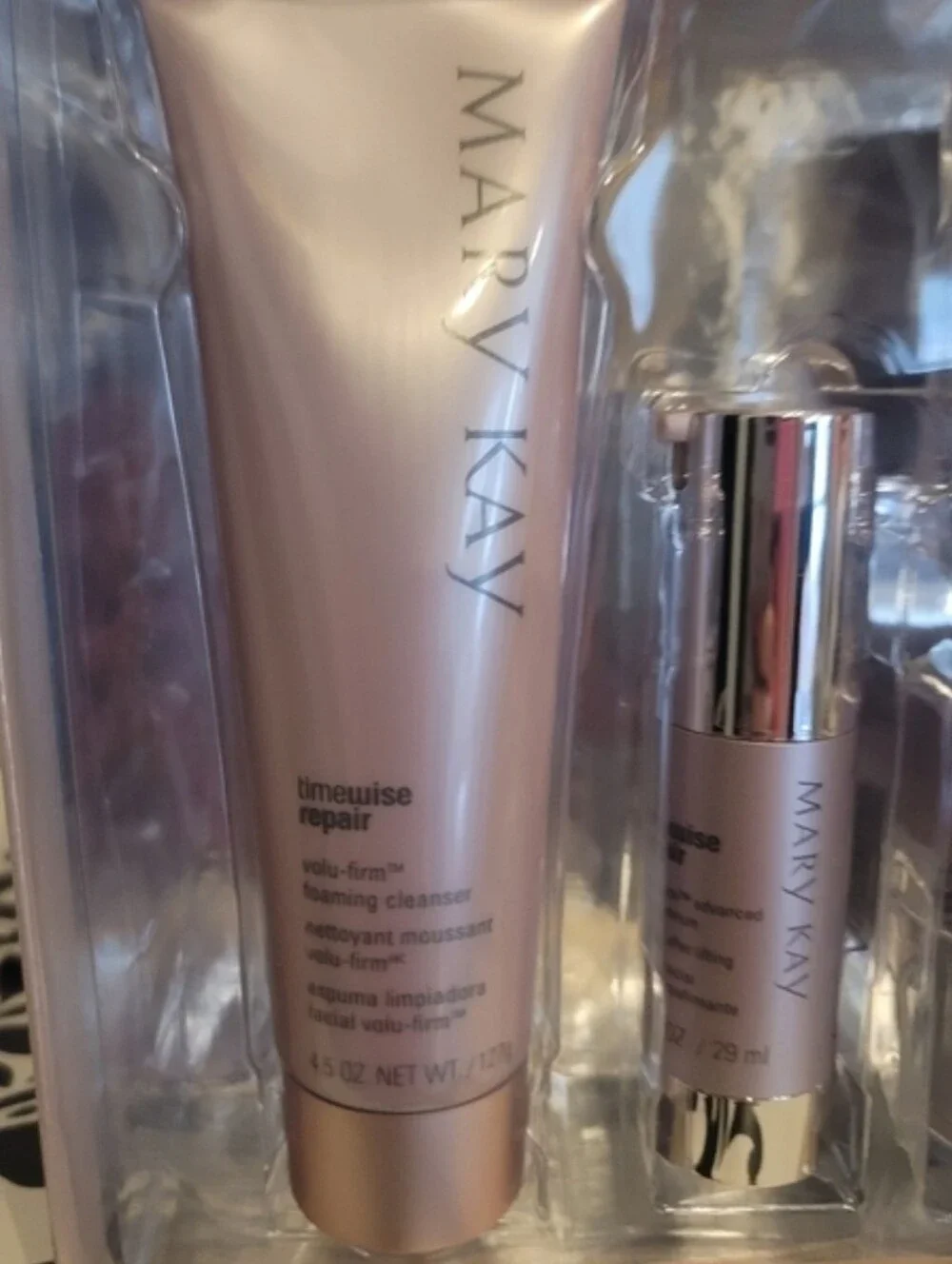 Mary Kay TimeWise Repair Skincare Set - Rose Gold and Silver